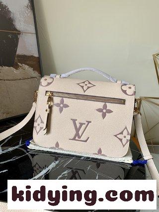 ルイ・ヴィトン バッグ ピンクコピー 2021春大判のMonogram模様をプリントしたMonogram Empreinteレザー-3