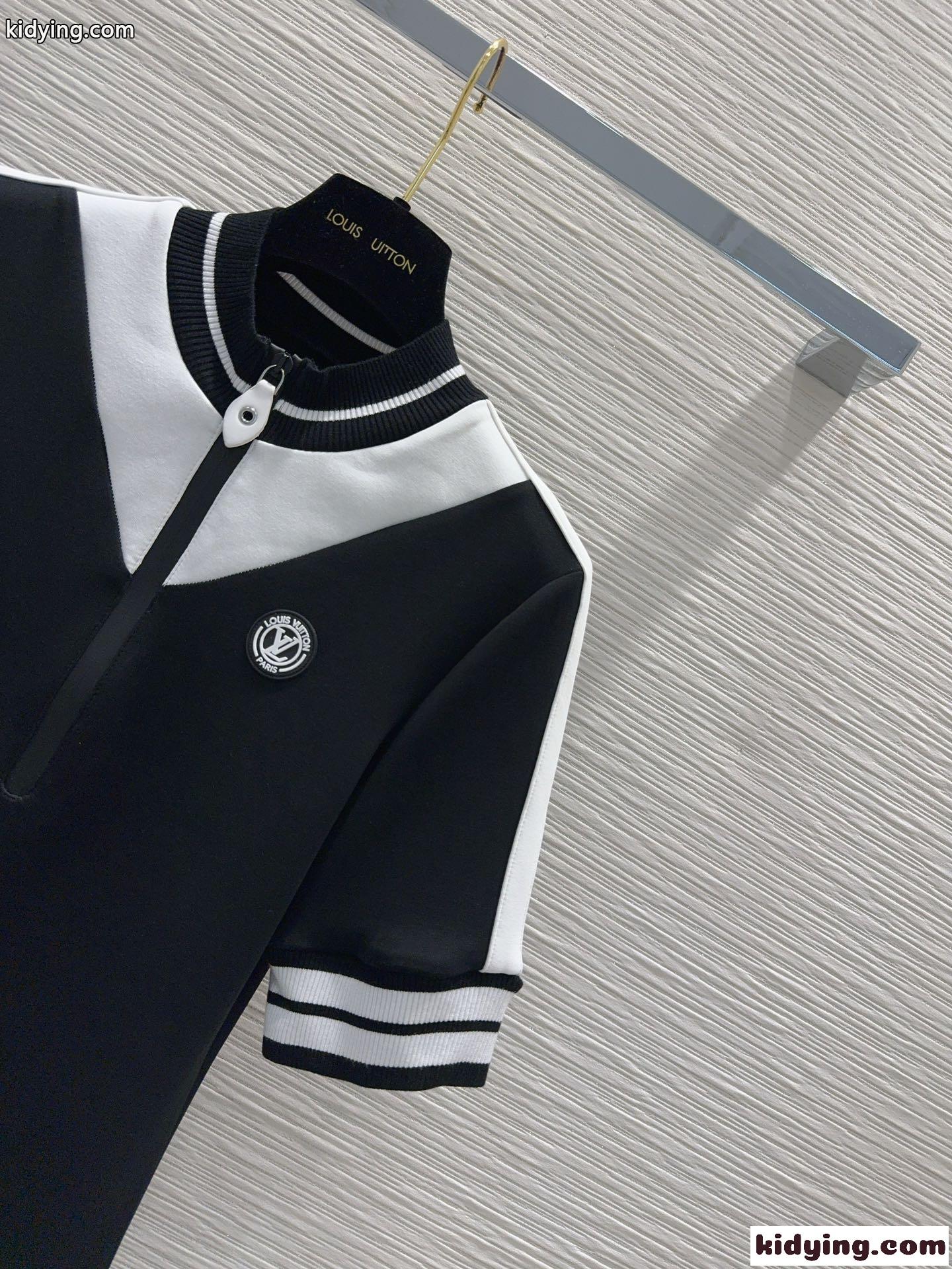 グラフィックテクニカルジャージードレス ルイヴィトン ワンピース コピー レディース-2