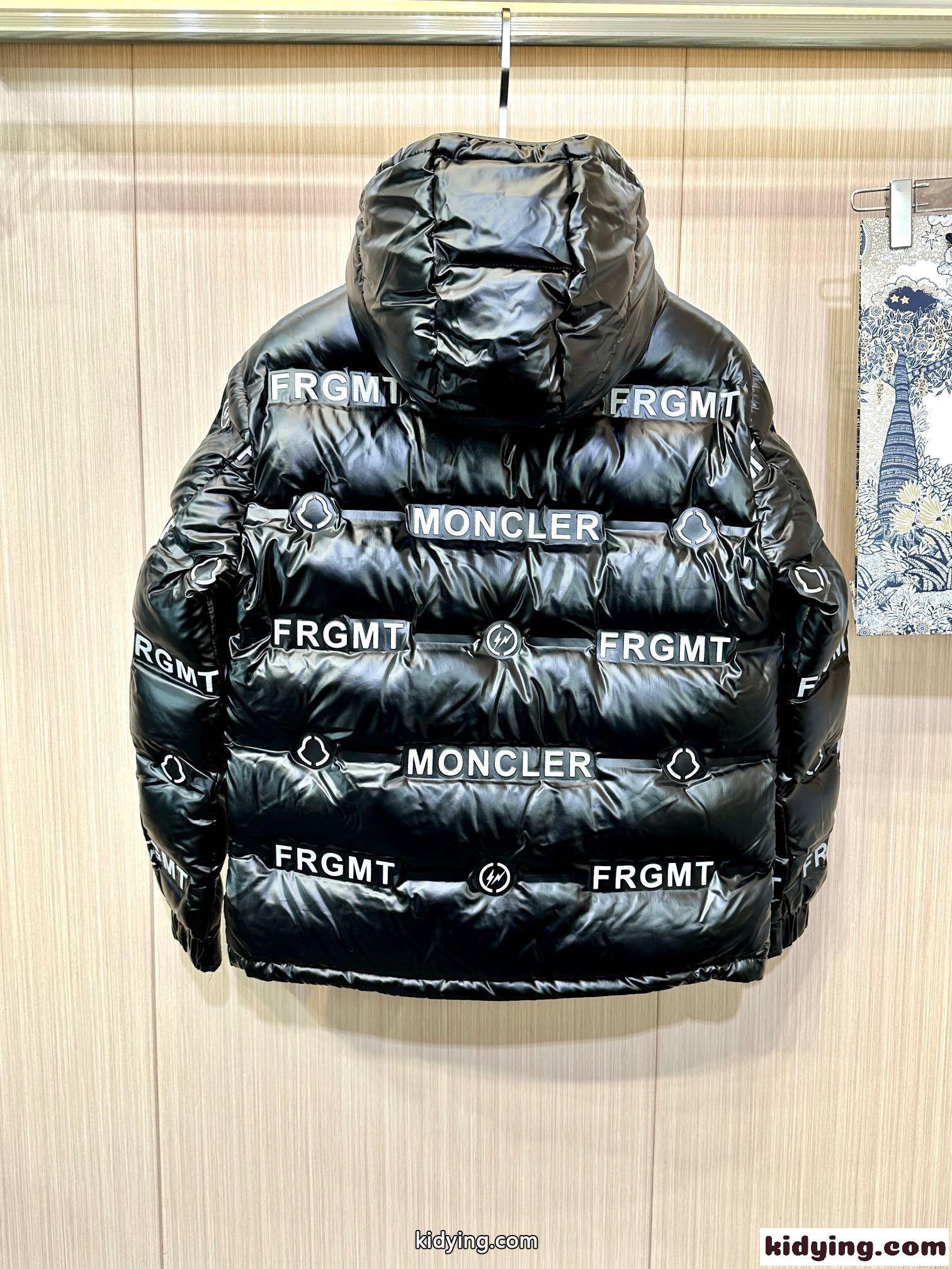 FRAGMENT ロゴ ダウンジャケット モンクレール ダウンジャケット スーパーコピー-4