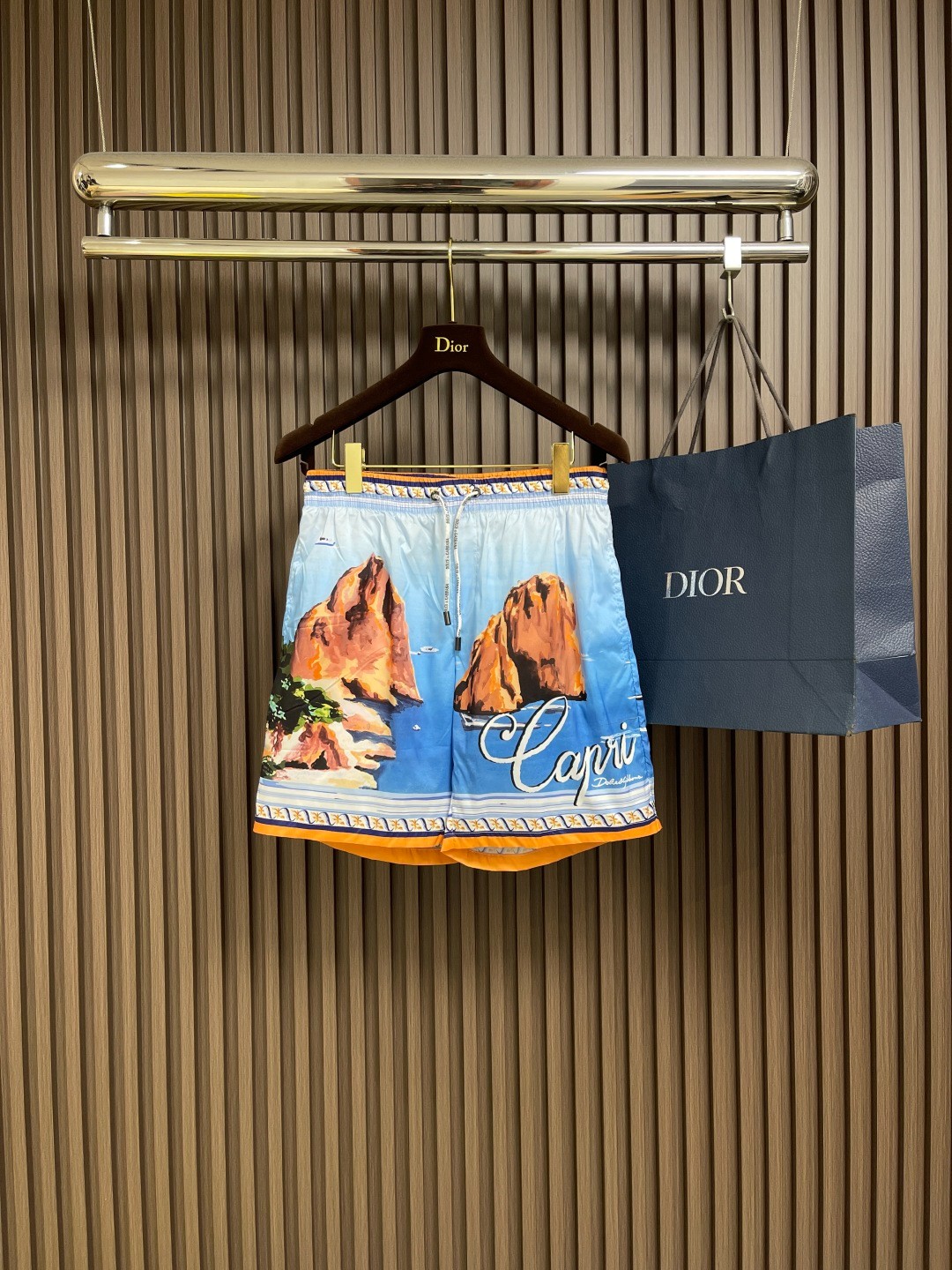 ドルチェ&ガッバーナ パンツ 偽物 お洒落 プリント メンズ ショートパンツ-2