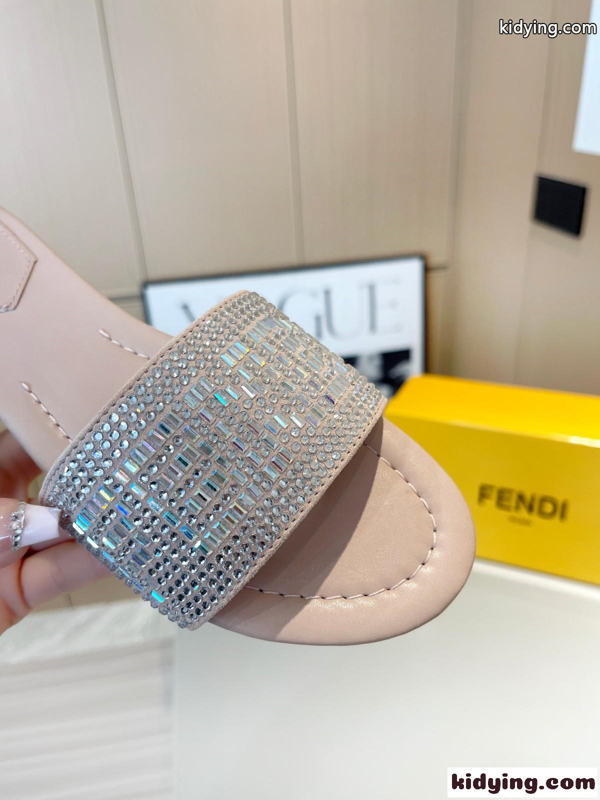 レディース 春夏 フェンディ サンダル コピー 人気 ファッション スライド-4