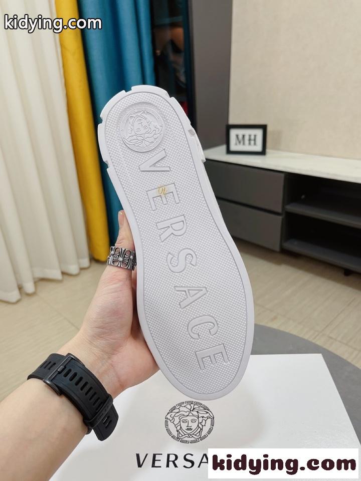 ヴェルサーチェ スニーカー コピー メンズ スポーツ おしゃれ 軽量 歩きやすい カジュアルジューズ-3