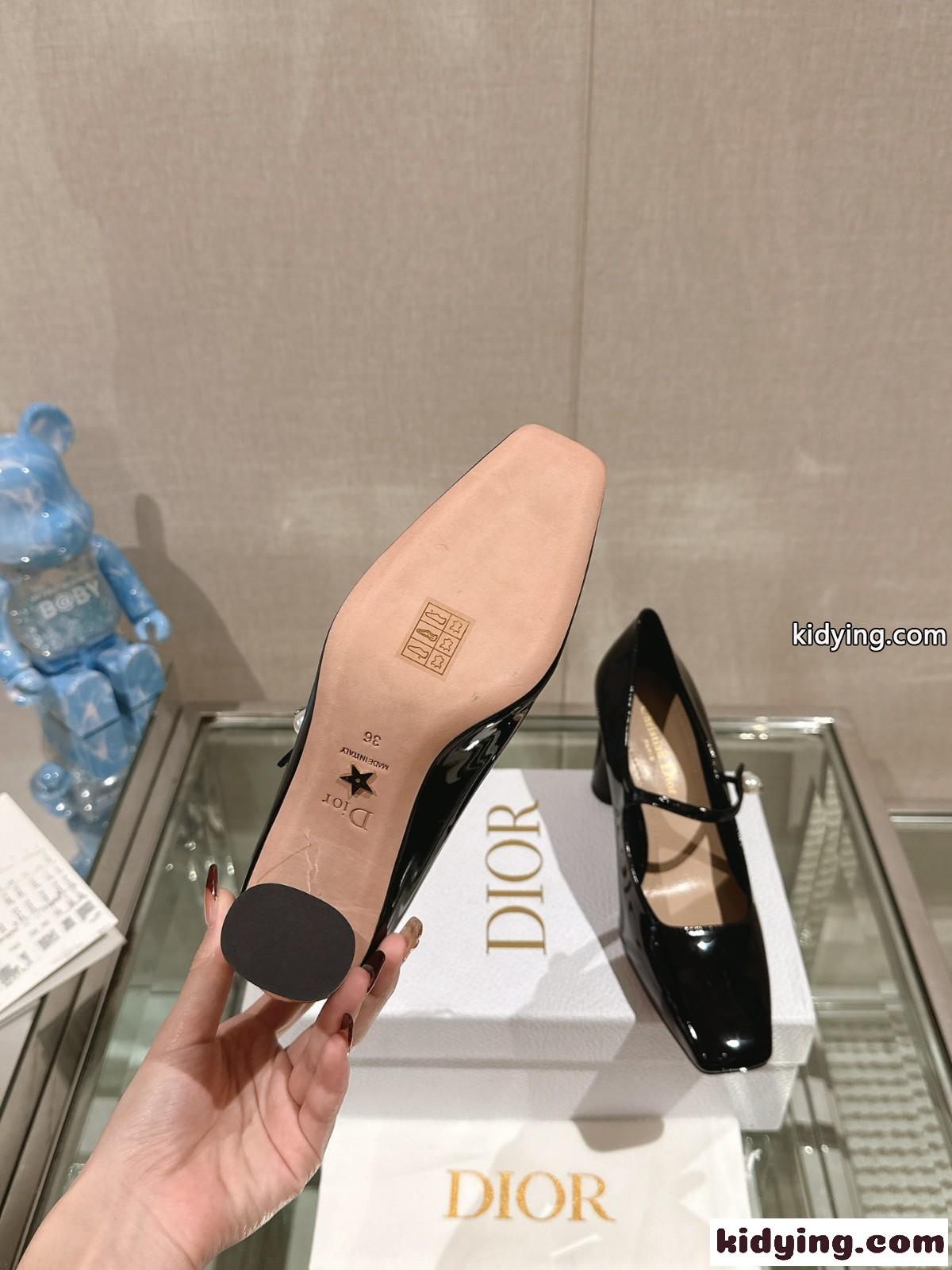JOLIE DIOR パンプス 7.5cm クリスチャン・ディオール シューズ コピー ブラック-3