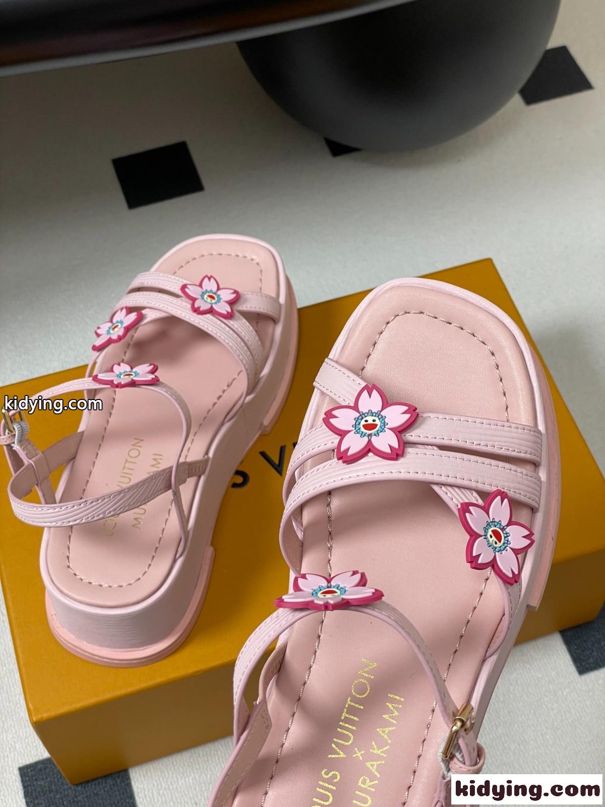 人気 LV × TM マヤ サンダル ルイ・ヴィトン スーパーコピー レディース-3