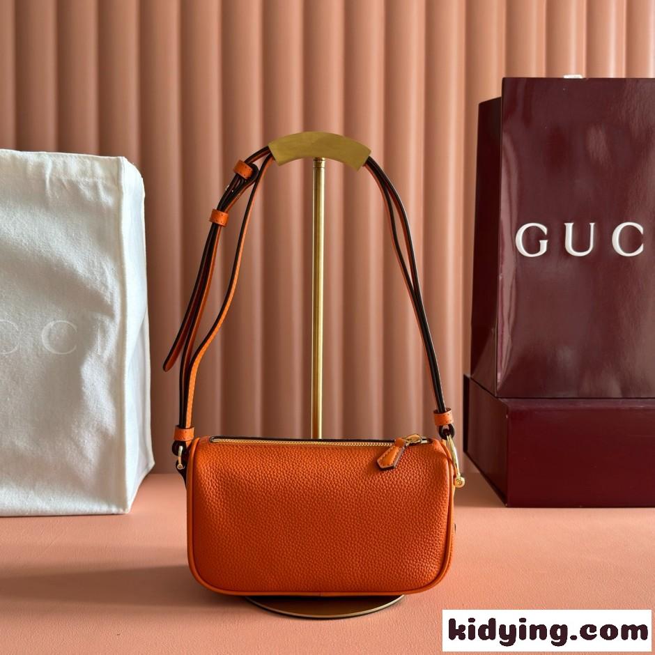 GUCCI グッチ ハーフ ホースビット ミニバッグ 860784 スーパーコピー オレンジ-2