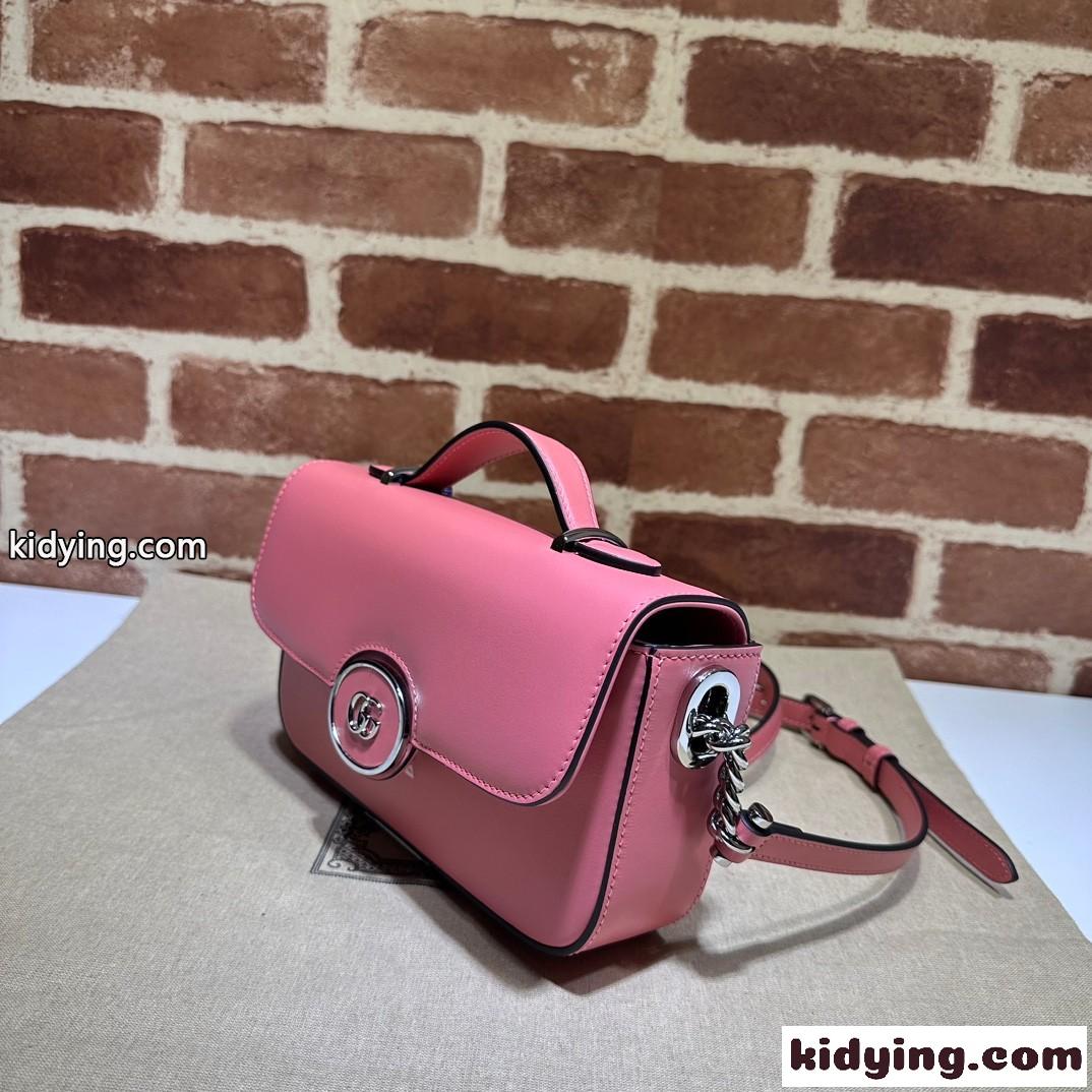 Petite GG ミニ ショルダーバッグ グッチ バッグ コピー レディース ファッション ピンク-1