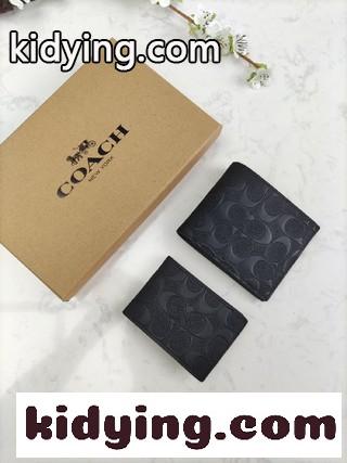 coach コーチの新型ファッションショートの3点セットで出荷され 細部の処理が非常に正確です コーチバッグ 財布 コピー-2