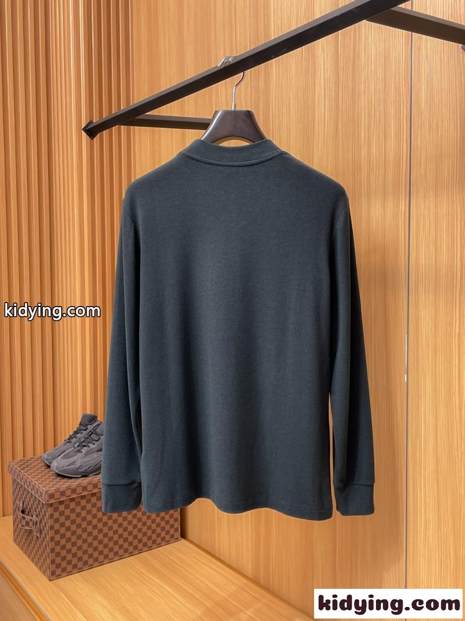 ベーシック 秋冬 ヒューゴ・ボス Tシャツ 偽物 厚手 長袖Tシャツ トップス-4