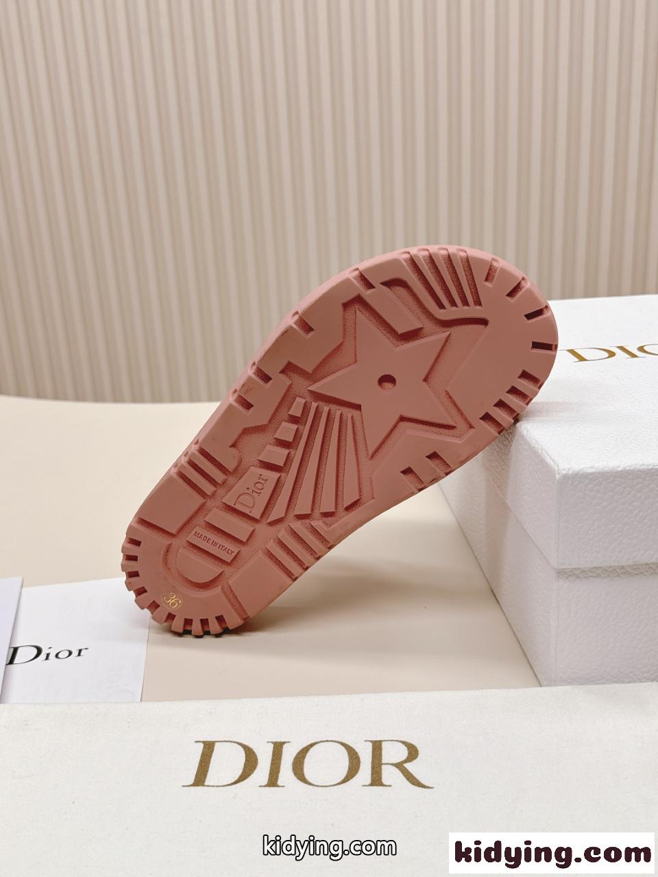 人気 軽量 快適 Dioract スライドサンダル クリスチャン・ディオール サンダル コピー ピンク-4