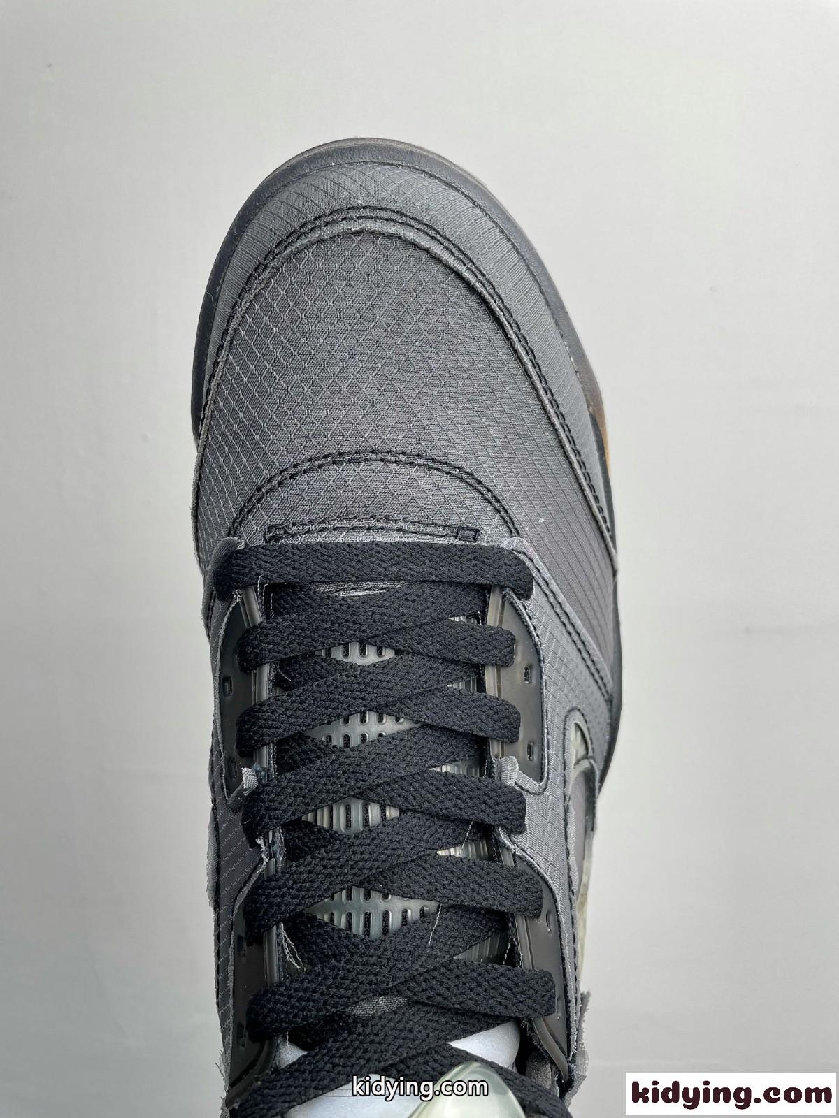 大人気 Off-White X Air Jordan 5 オフホワイト スニーカー コピー 軽量 レースアップ-4
