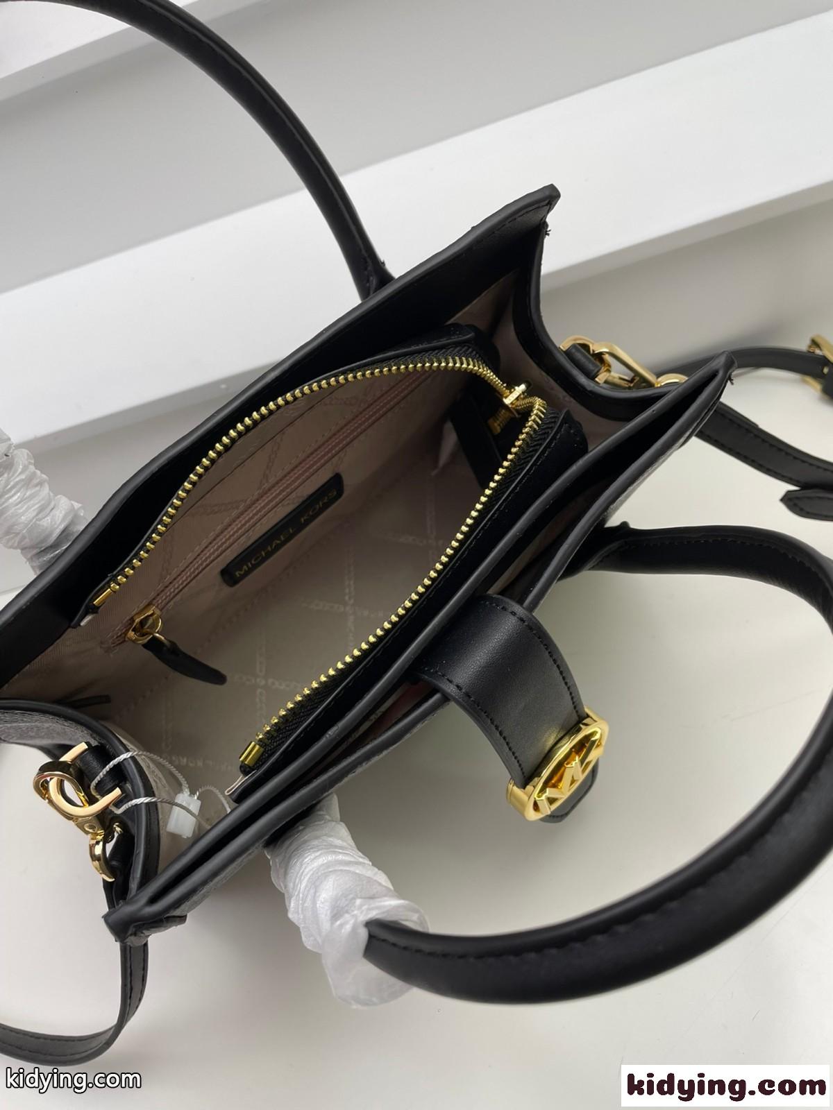 GABBY トップジップ カーブ サッチェル スモール ハンドバッグ マイケルコース バッグ コピー-3
