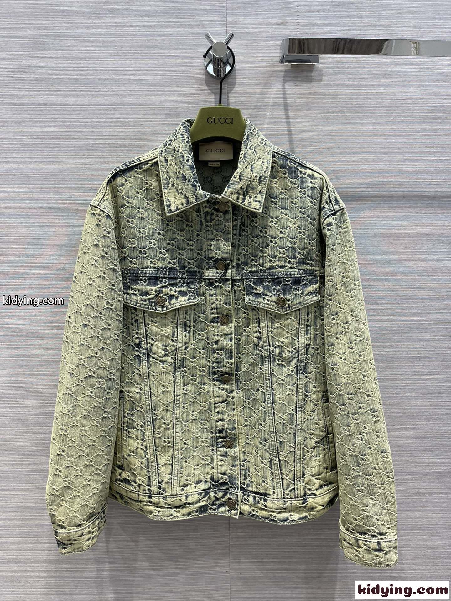 レトロ オシャレ カジュアル グッチ ジャケット コピー デニム レディース アウター 人気 定番 合わせやすい-1