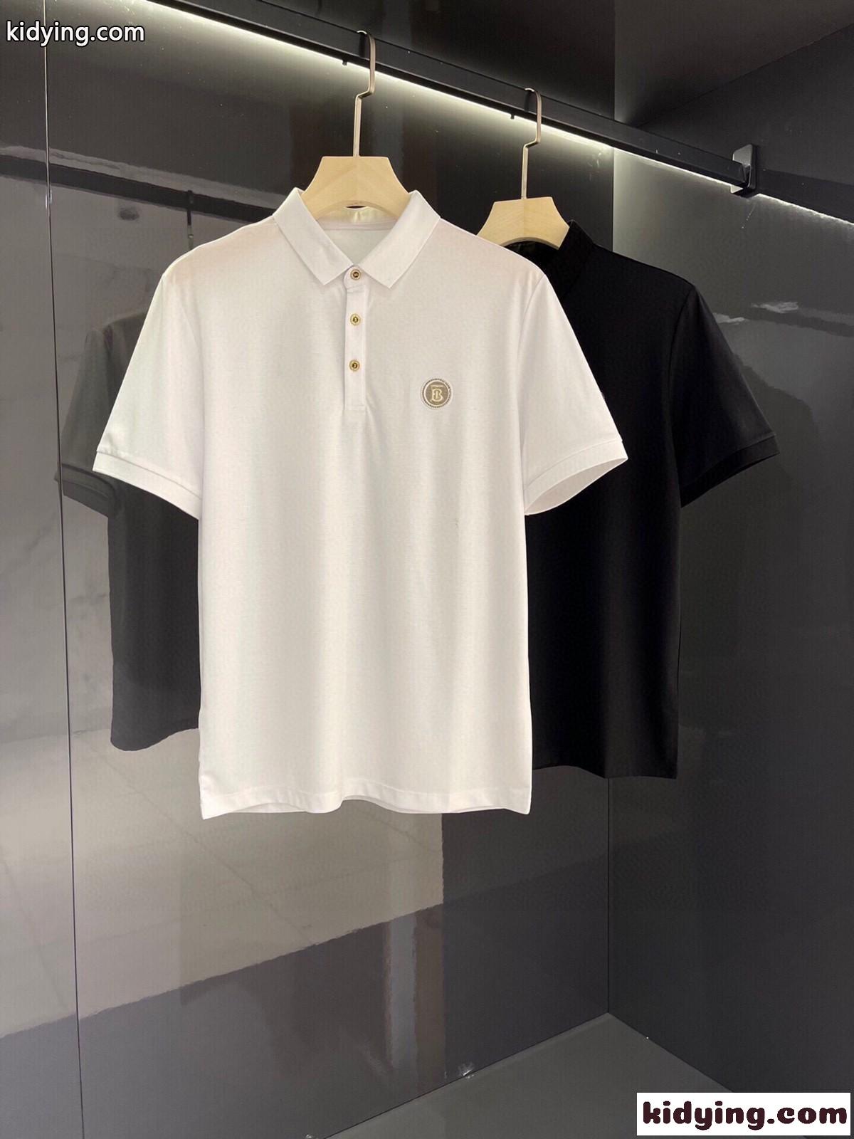 シンプル カジュアル バーバリー 半袖tシャツ コピー おしゃれ 快適 フォーマル ポロシャツ-0