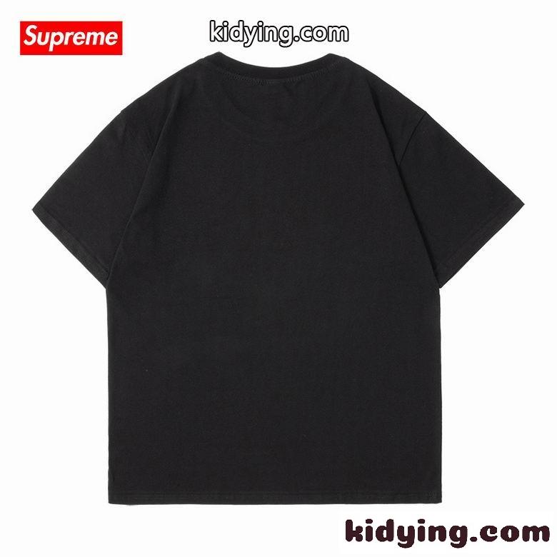 レディース メンズ 定番 人気 半袖 トップス ロゴ クルーネック シュプリーム tシャツ コピー ゆったり おしゃれ-9