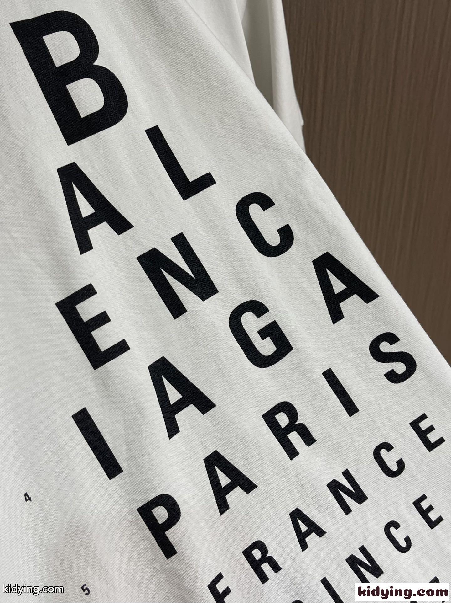 大人気 Optical オーバーサイズTシャツ バレンシアガ Tシャツ コピー ホワイト-2