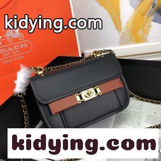 ​Coach コーチの女性バッグコーナーの新しいTroupe コーチバッグ 新作コピー 女性はオルガンチェーンバッグを片肩に斜めに掛ける-5