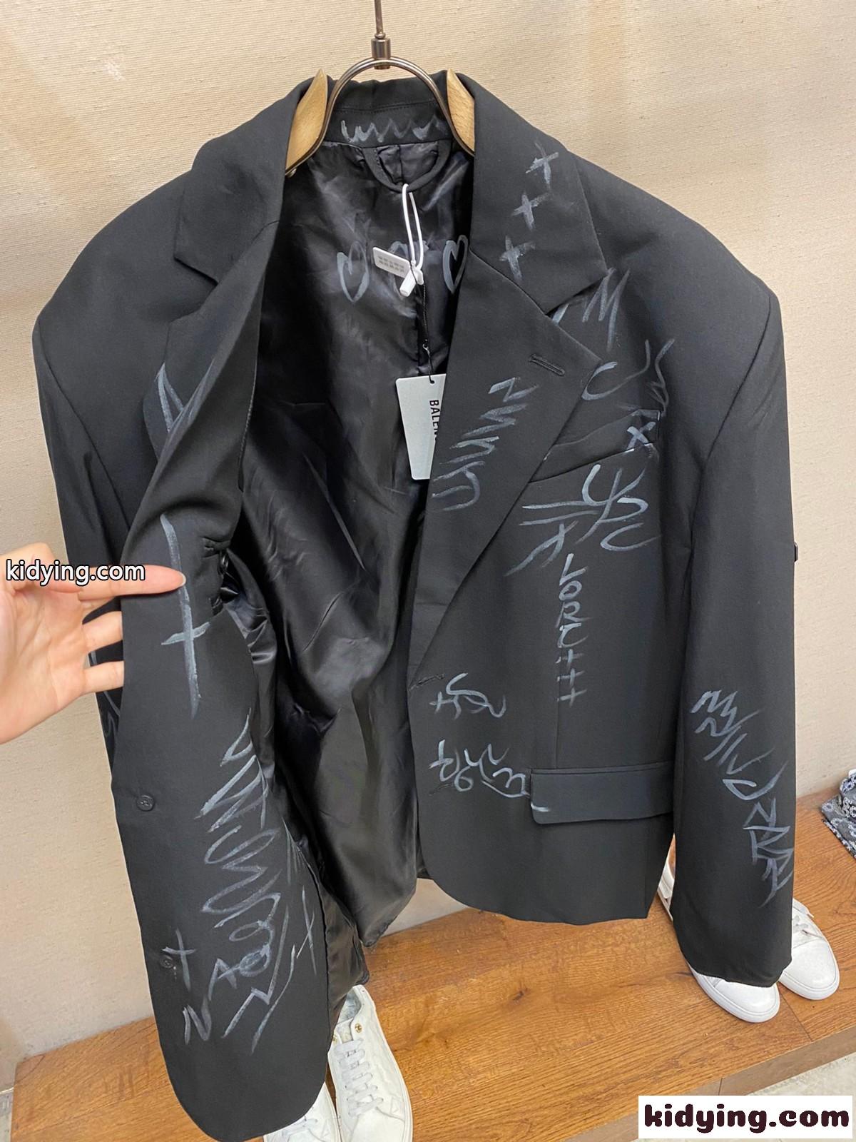 GRAFFITI SKATER TAILORED ジャケット バレンシアガ ジャケット コピー-4