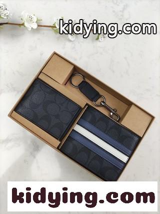 coach コーチの新型ファッションショートの3点セットで出荷され 細部の処理が非常に正確です コーチバッグ 財布 コピー-1