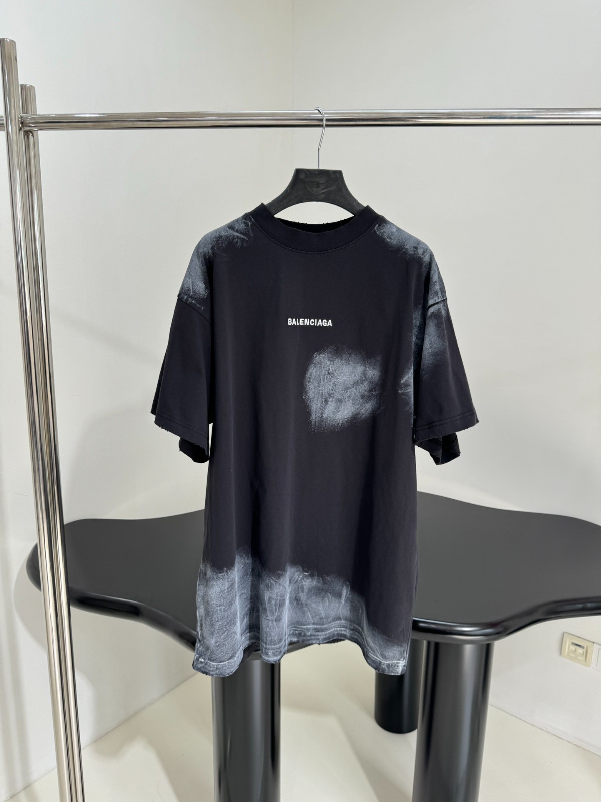 カジュアル ロゴ入り オーバーサイズTシャツ バレンシアガ Tシャツ コピー-0