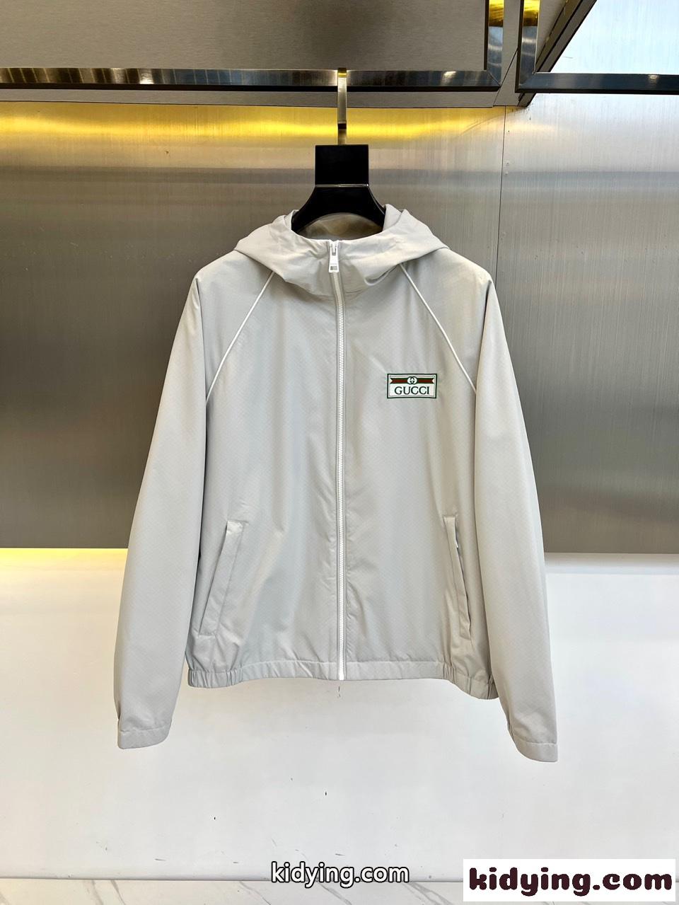 上品 カジュアル グッチ ジャケット コピー フーデッドブルゾン-0