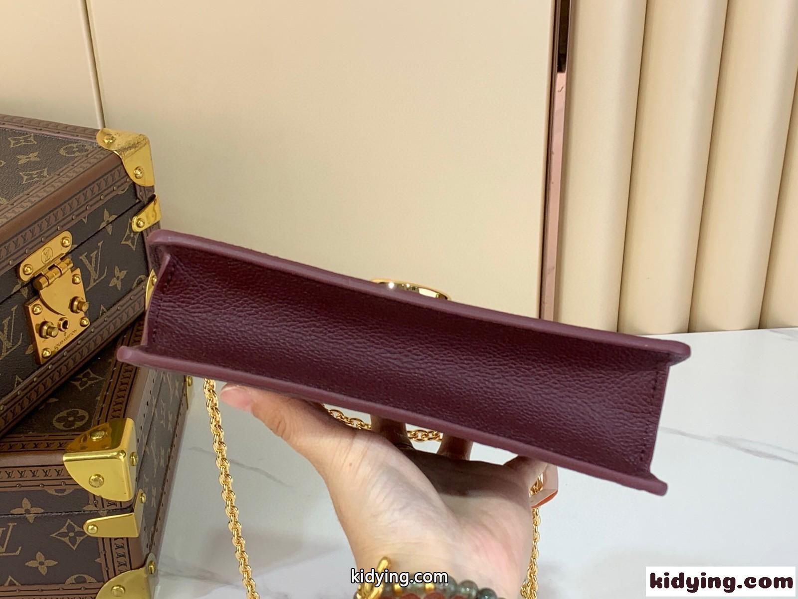 M25814 ロージー チェーンウォレット ルイ・ヴィトン バッグ スーパーコピー ワイン-4