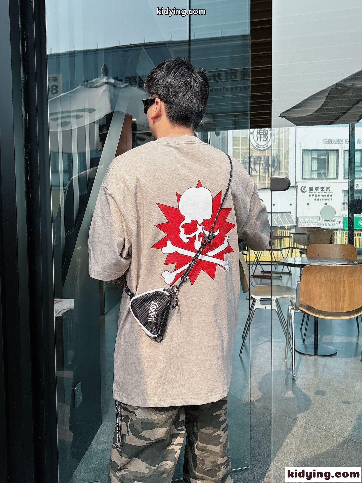 オーバーサイズ マスターマインド・ジャパン Tシャツ コピー コットン 半袖Tシャツ-1