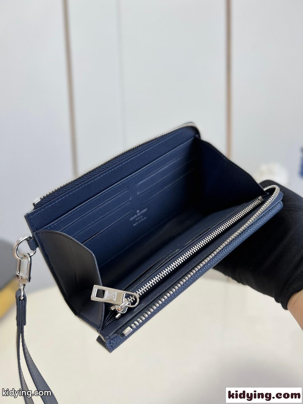 M69831 ジッピー・ウォレット 長財布 ルイヴィトン 財布 コピー ブルー-3