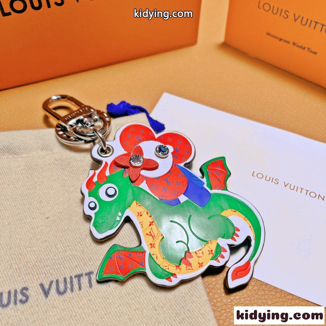バッグチャーム・LV ドラゴン ヴィヴィエンヌ ルイヴィトン キーホルダー コピー-0