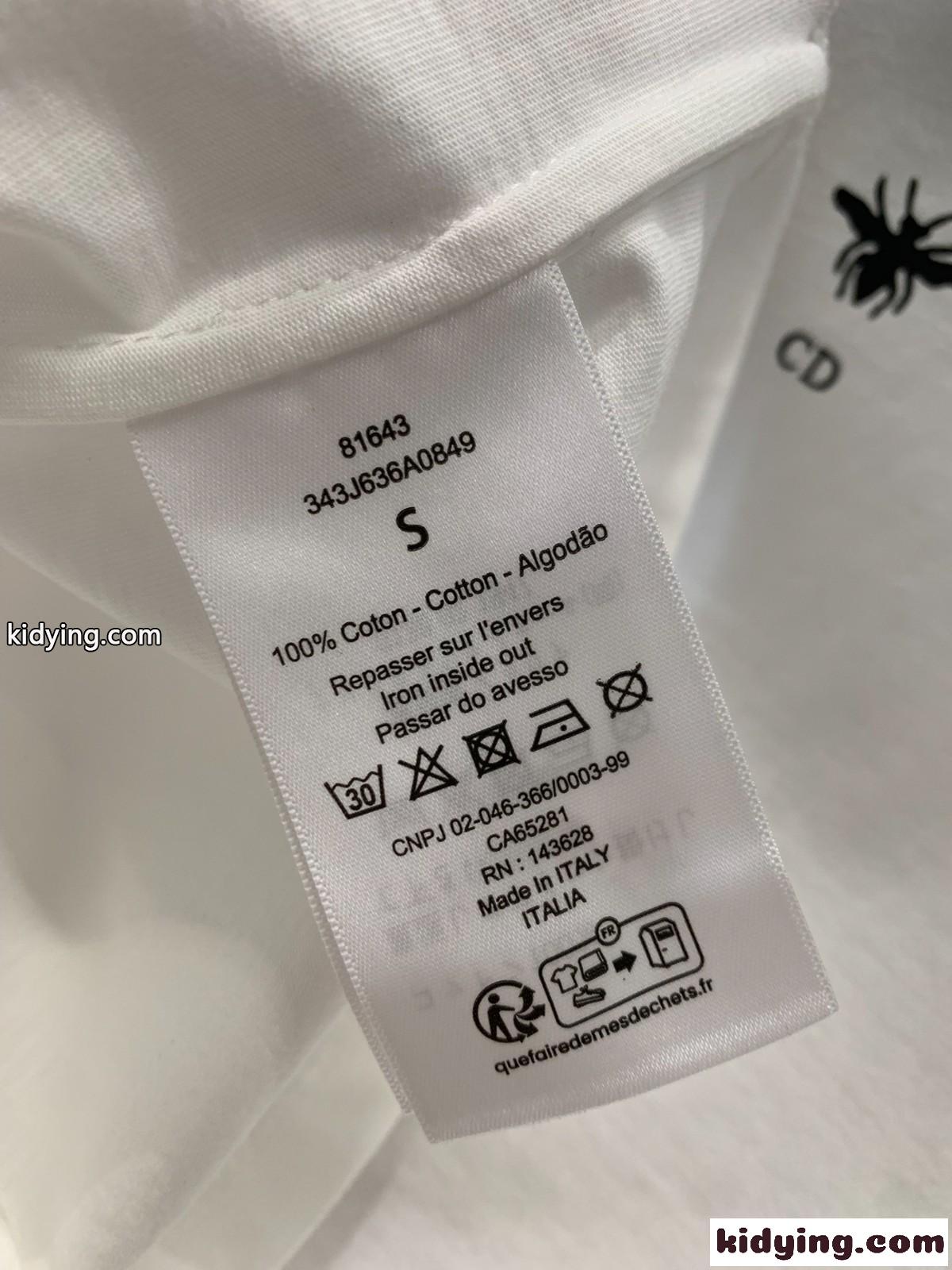 人気 クリスチャン・ディオール Tシャツ コピー Miss Dior コットン 半袖Tシャツ-4