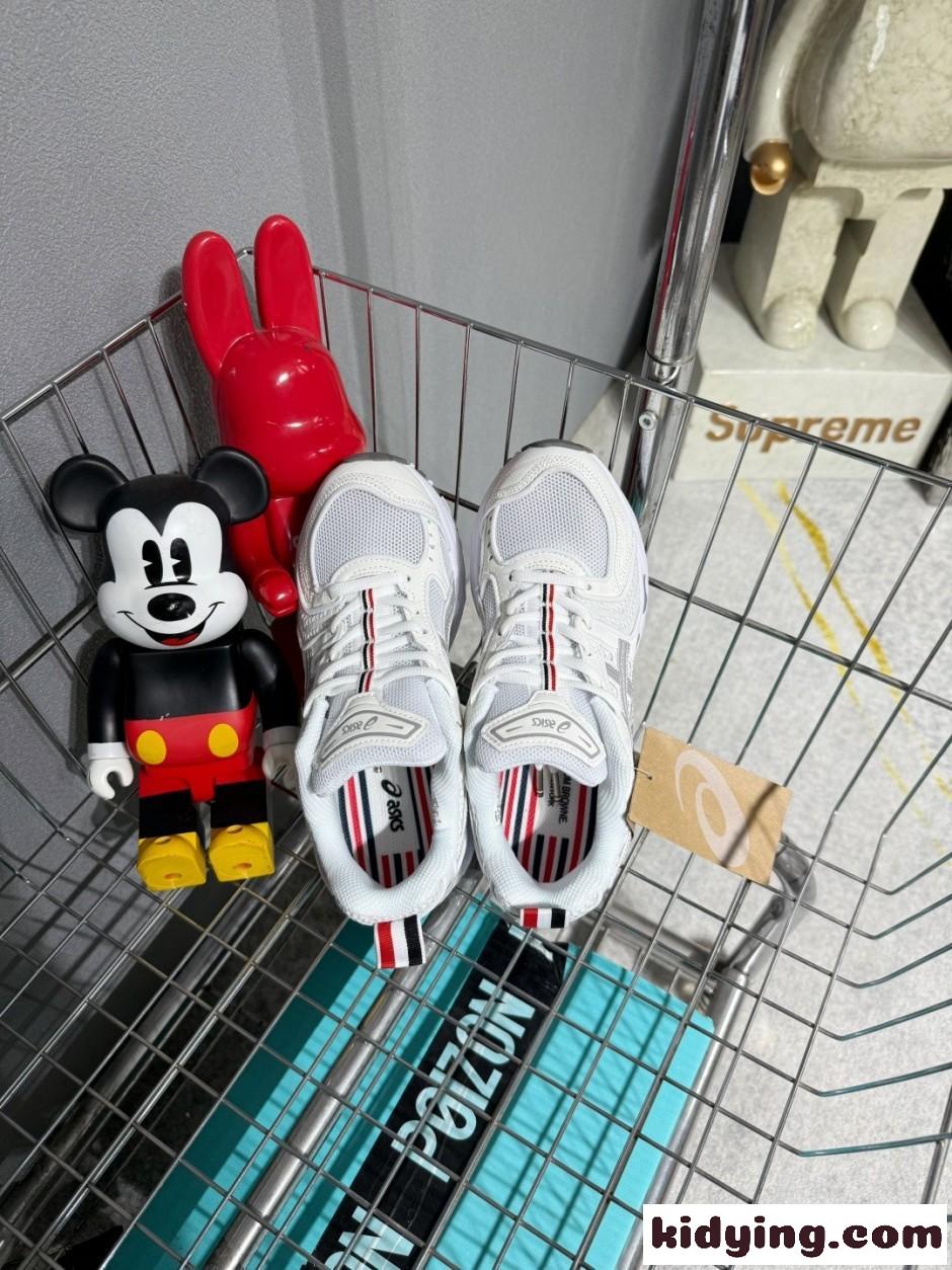 アシックス GEL-KAYANO 14 ユニセックス スニーカー トムブラウン コピー ホワイト-4