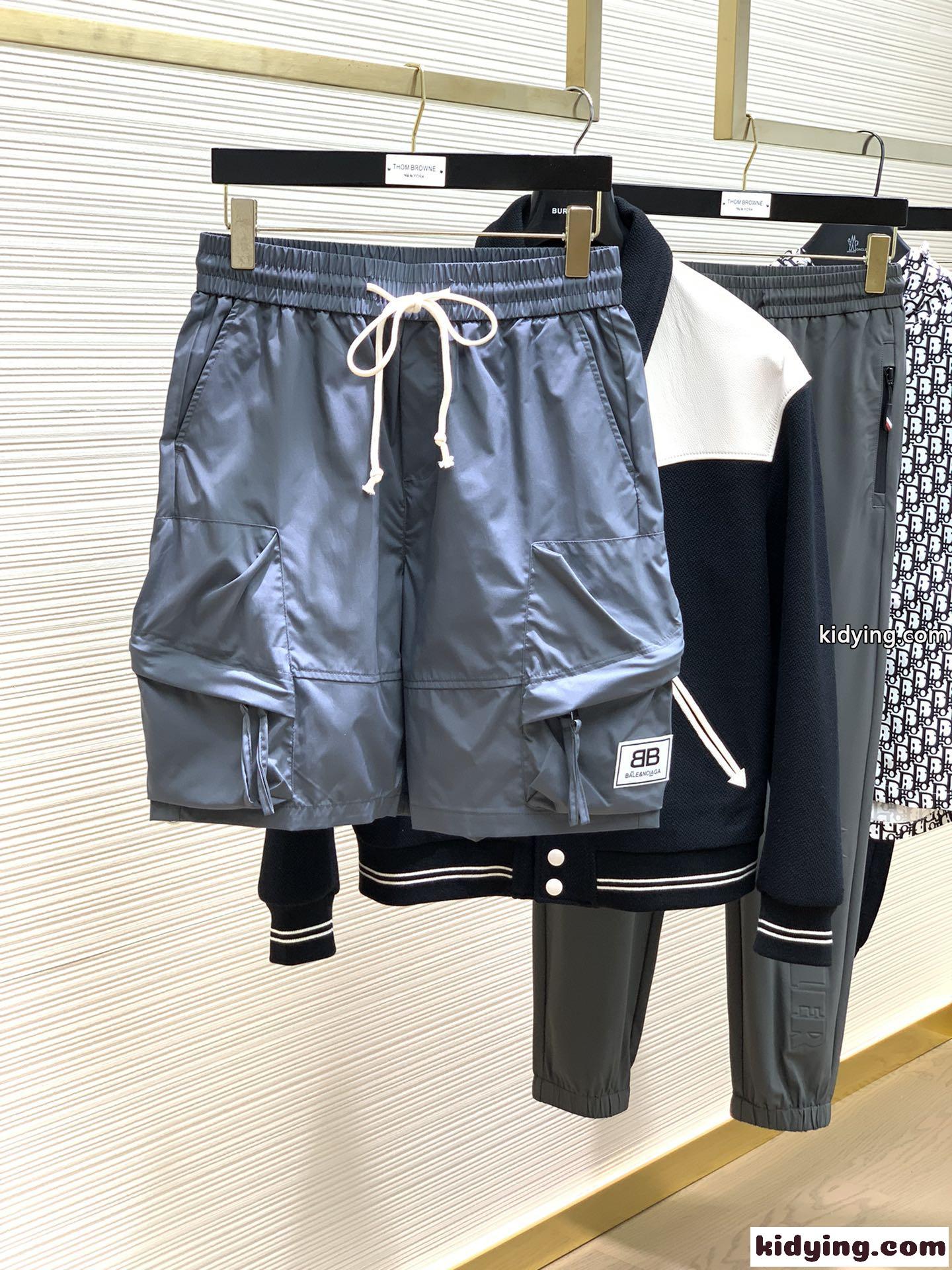 定番 快適 合わせやすい かっこいい バレンシアガ パンツ コピー ロゴ メンズ ショートパンツ-0