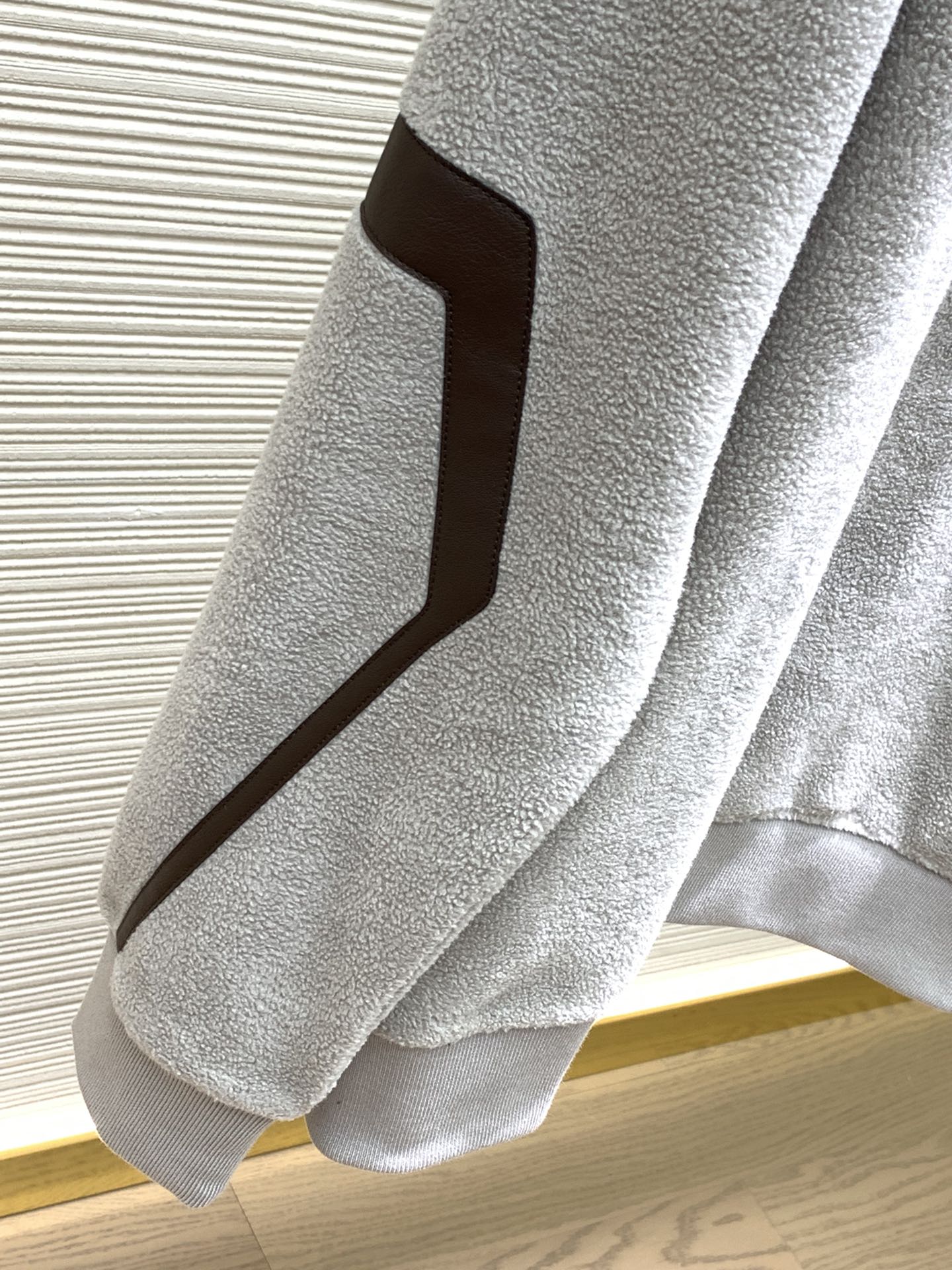 秋冬 カジュアル コットン スウェットシャツ エルメス Tシャツ コピー グレー-3