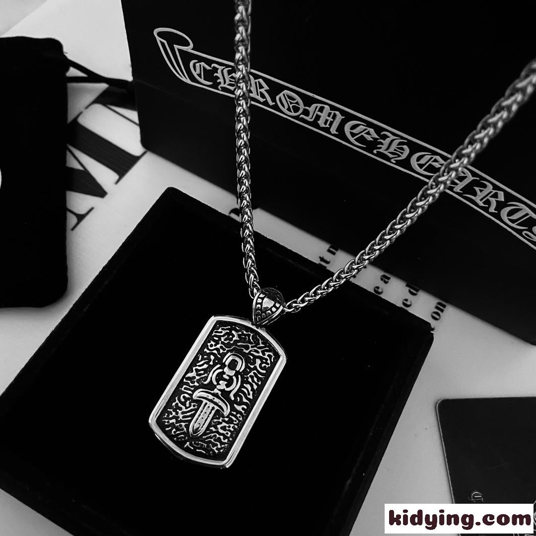 カジュアル 人気 クロムハーツ ネックレス コピー アクセサリー ストリート-2