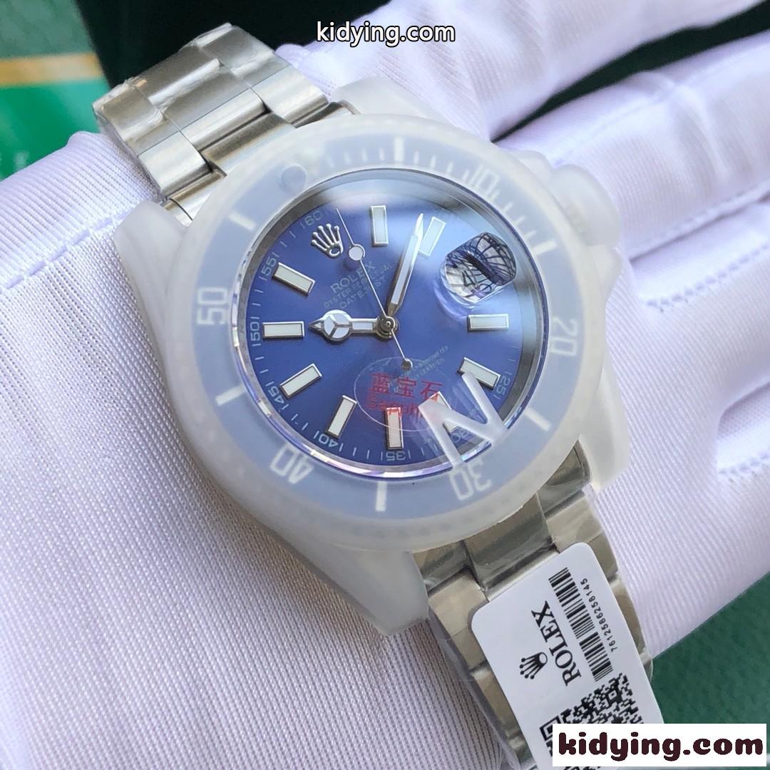 ロレックス 腕時計 コピー 防水 サファイアガラス ステンレススチールハンド 40mm メンズ 自動巻き 時計-1