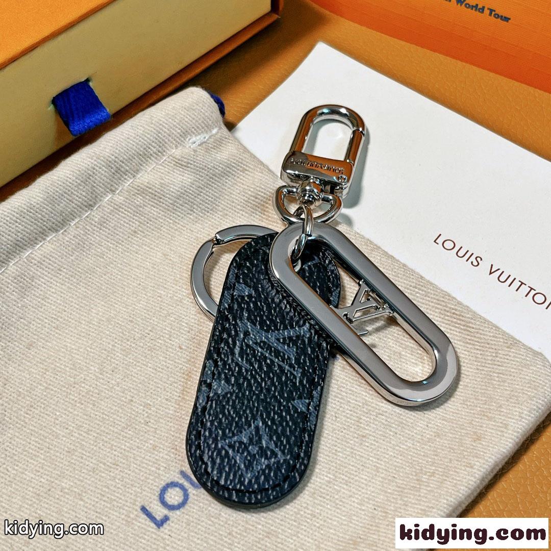 キーホルダー・LV シグネチャー チェーン ルイヴィトン キーホルダー コピー-0