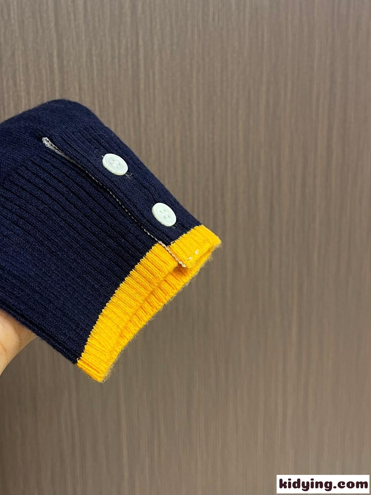 スタイリッシュ 目を惹く Vネック カーディガン トムブラウン ニット コピー-3