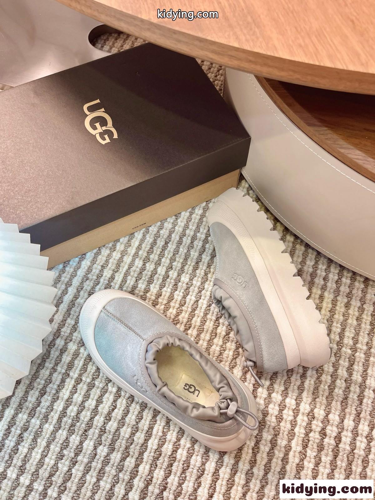 カジュアル 合わせやすい UGG アグ スーパーコピー スエード スリッポン レディース メンズ-2