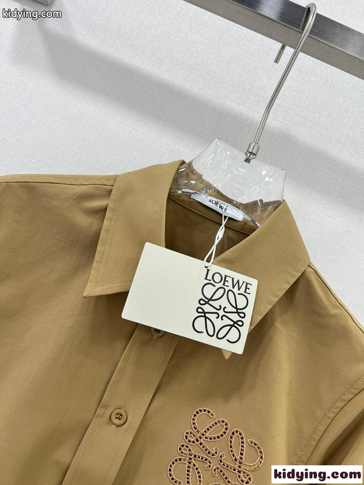 カジュアル 定番 トラピーズ シャツ ロエベ シャツ コピー レディース-1