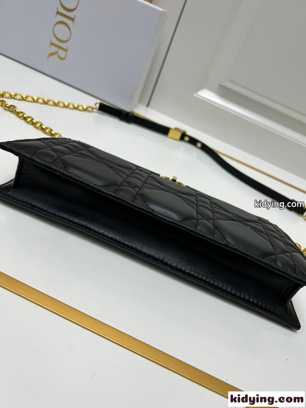 23新作 上品 エレガント Dior クラッチ クリスチャン・ディオール バッグ コピー ブラック-0