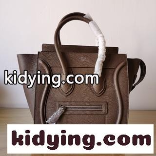 Celineセリーヌluggageの笑顔のバッグ セリーヌ バッグ 手入れ コピー 輸入ヘッド層の最高級牛革です-0
