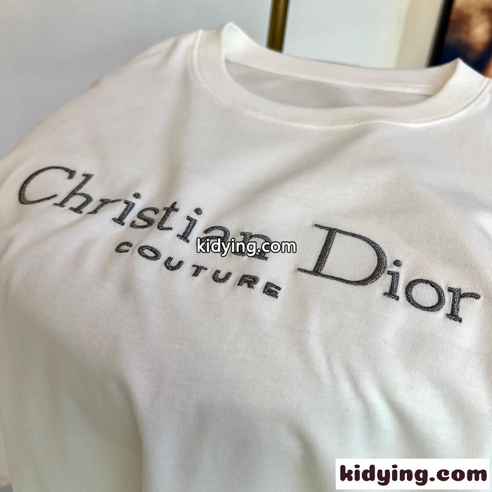 春夏 定番 クルーネック リラックス クリスチャン・ディオール Tシャツ コピー メンズ トップス-3