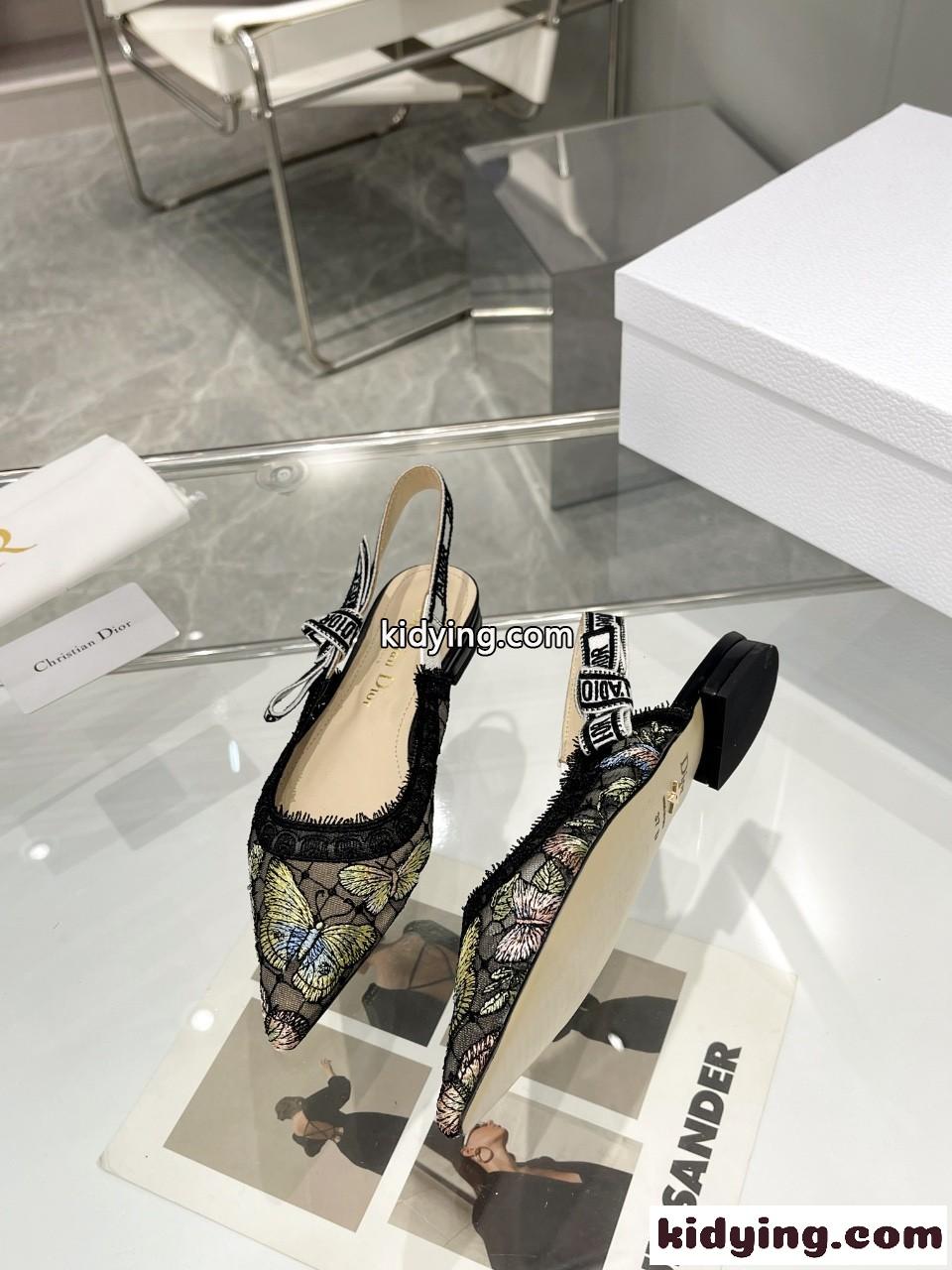 JAdior スリングバックパンプス クリスチャン・ディオール パンプス コピー フラット-4