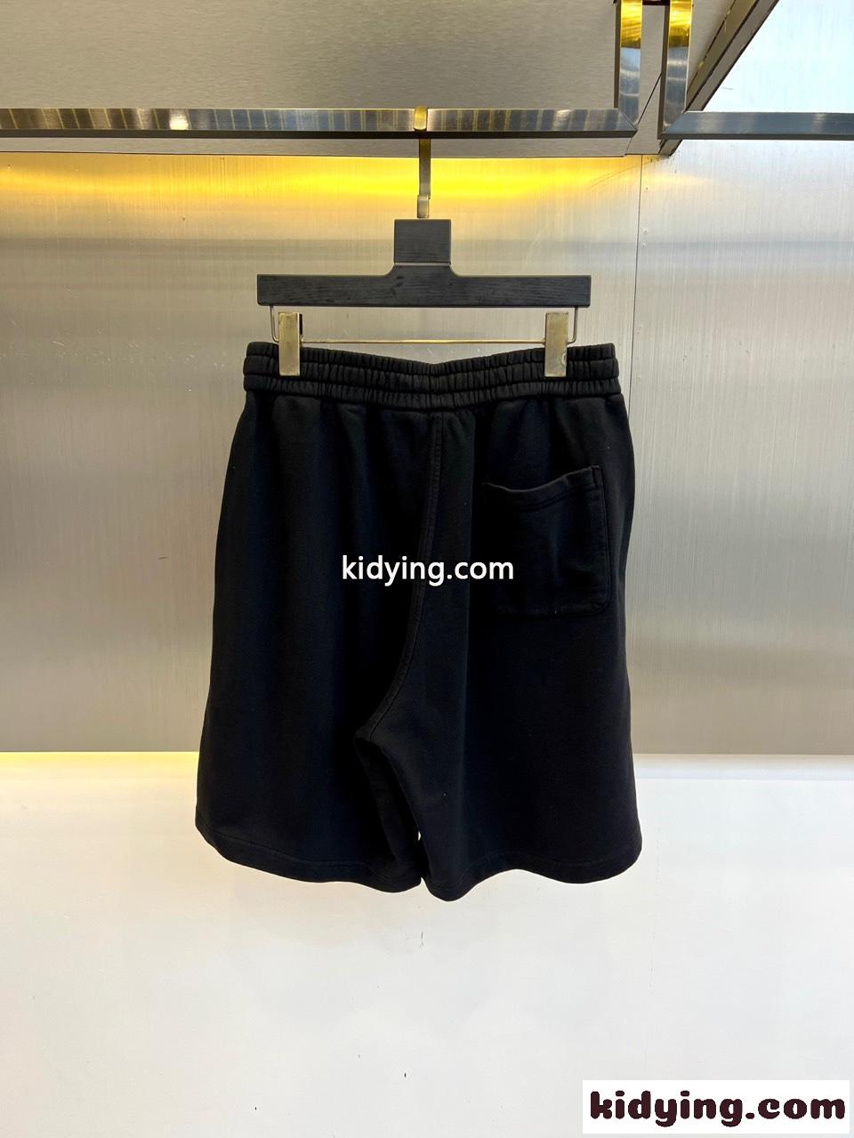 カジュアル ロゴ入り ハーフパンツ クロムハーツ パンツ コピー ショートパンツ ブラック-1