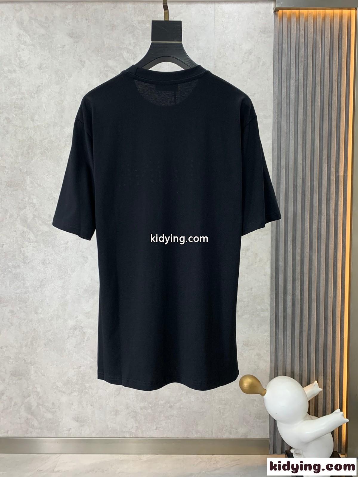 カジュアル ロゴ クルーネックコットン 半袖Tシャツ セリーヌ Tシャツ コピー メンズ-2