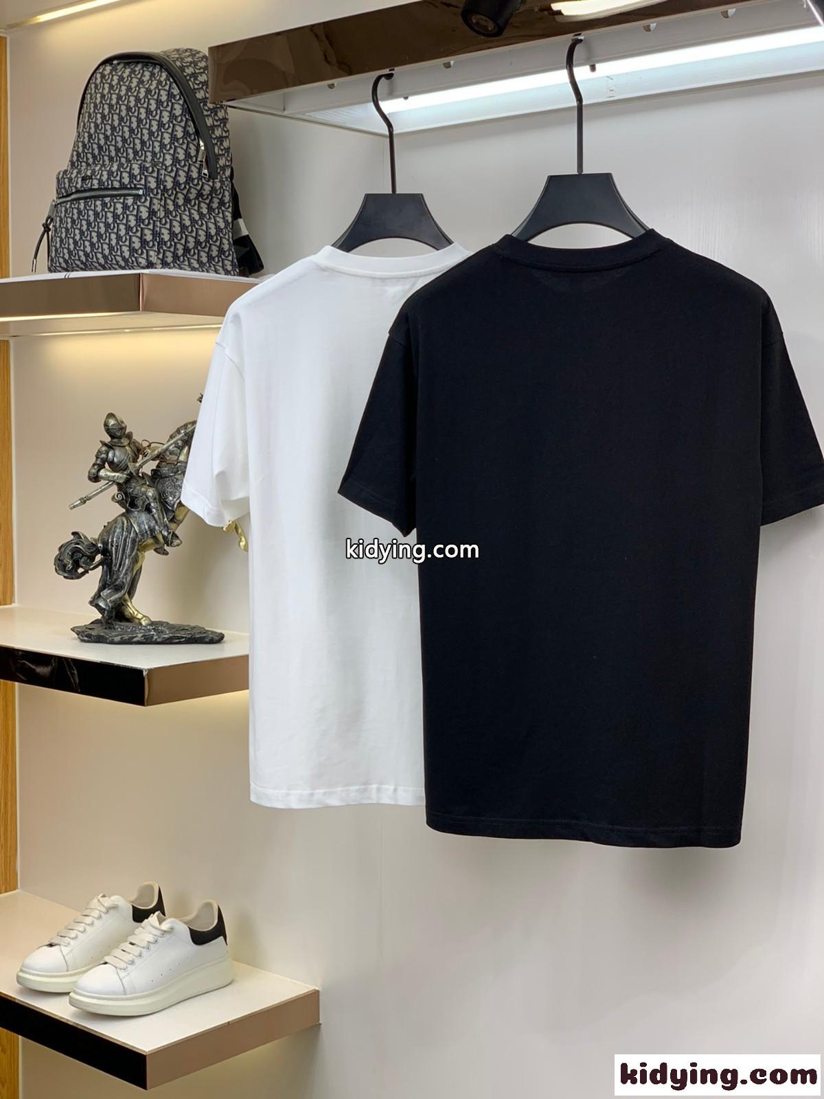 定番 クルーネック コットン アルマーニ tシャツ コピー 人気 おしゃれ クルーネック 半袖 トップス-1