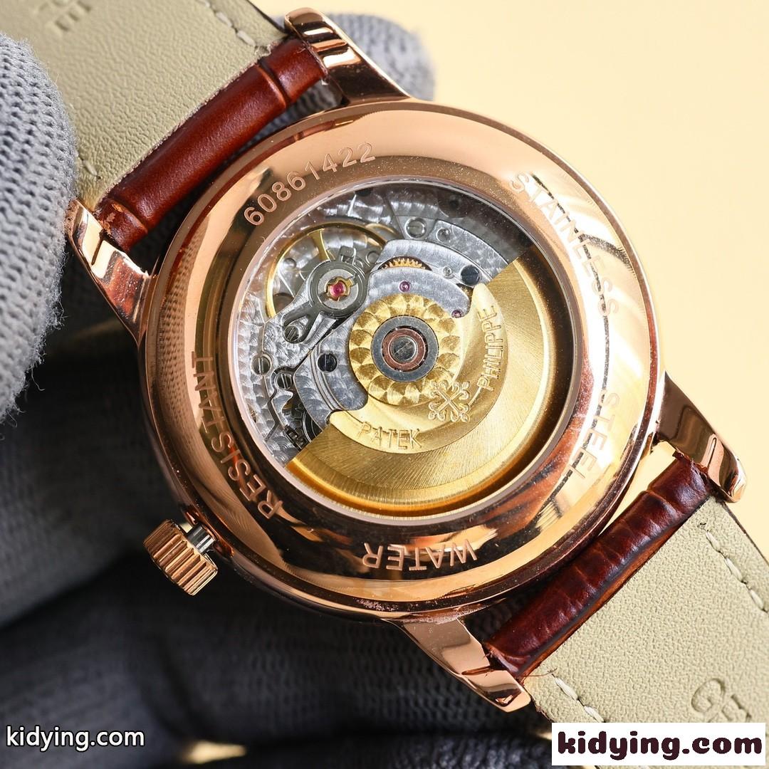 クラシック 人気 ムーンフェイズ パテック・フィリップ 時計 コピー 40mm ウォッチ-2