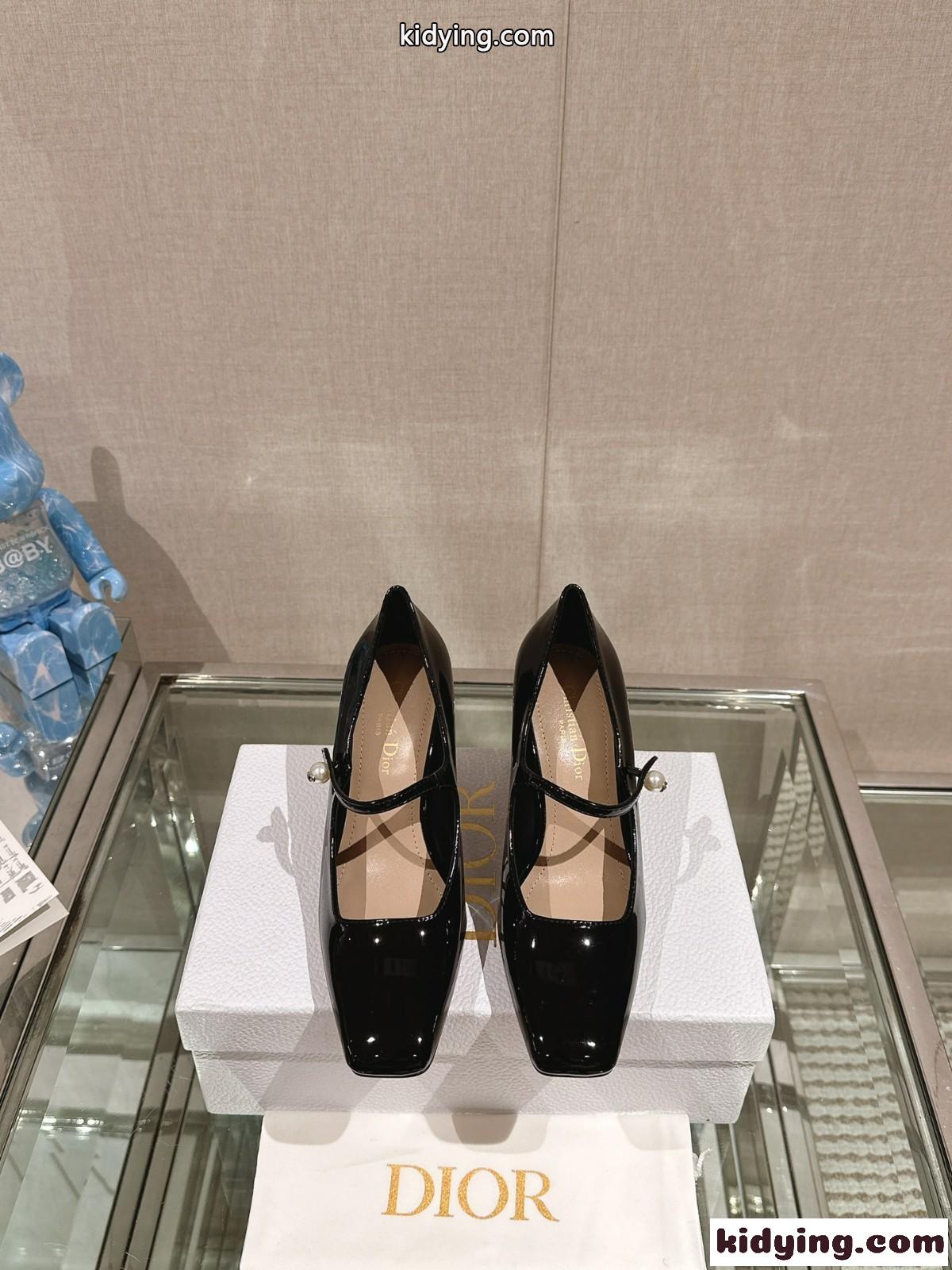 JOLIE DIOR パンプス 7.5cm クリスチャン・ディオール シューズ コピー ブラック-2