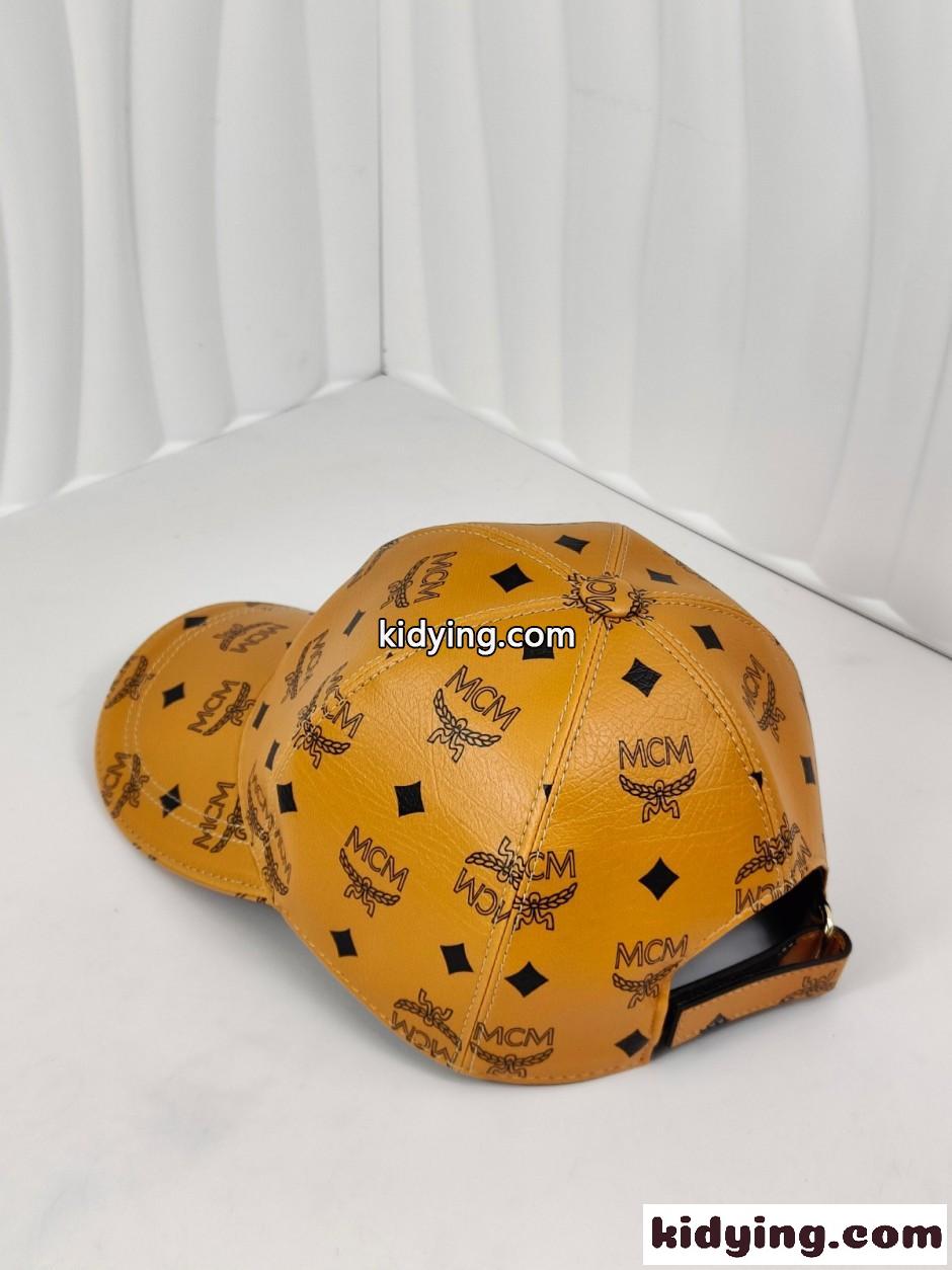 MCM ヴィセトス ベースボールキャップ エムシーエム キャップ 偽物 帽子-3