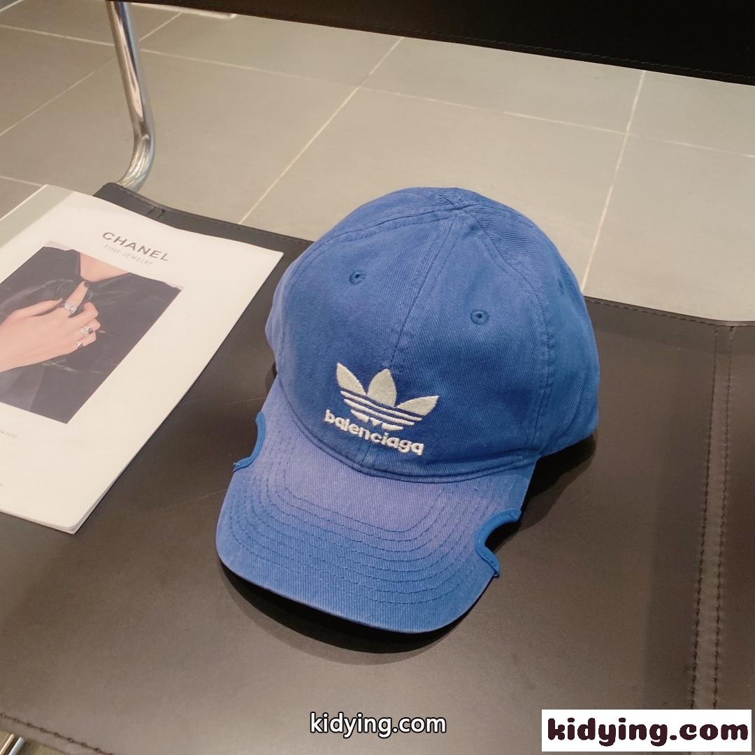 BALENCIAGA×ADIDAS ロゴ ベースボール ハット キャップ バレンシアガ 帽子 コピー-2