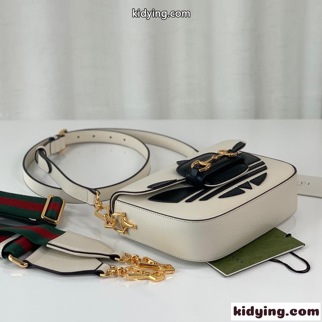 adidas x Gucci プリント カジュアル グッチ バッグ 人気 コピー 斜め掛け ショルダーバッグ-1